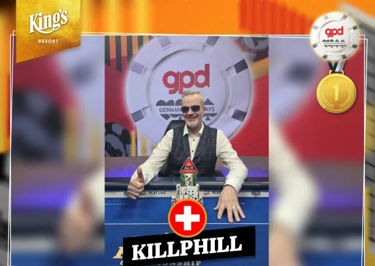 Палец вверх! – Швейцарец «KILLPHILL» выигрывает German Poker Days в King’s!
