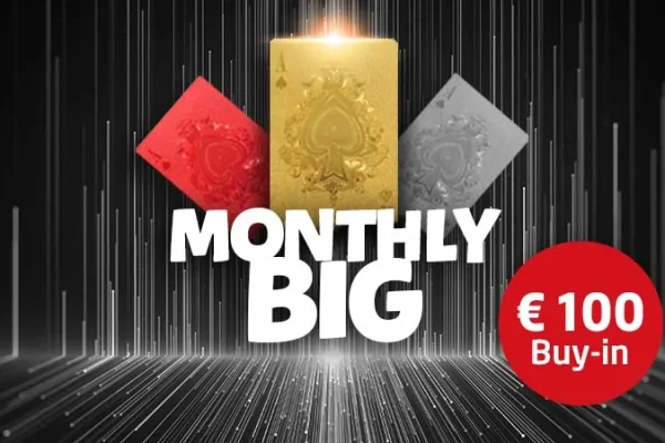 Четыре турнира Monthly Big на win2day в эти выходные с гарантией более €70.000!