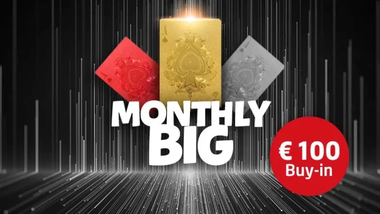 Четыре турнира Monthly Big на win2day в эти выходные с гарантией более €70.000!