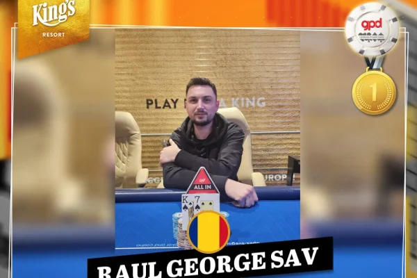 Raul George Sav забирает GPD High Roller!