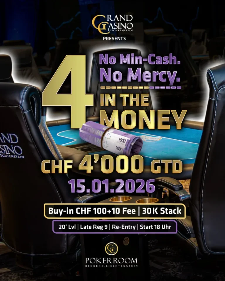 Еще билеты WSOPC разыграны в сателлите WSOP Circuit в Лихтенштейне!