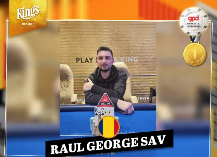 Raul George Sav забирает GPD High Roller!