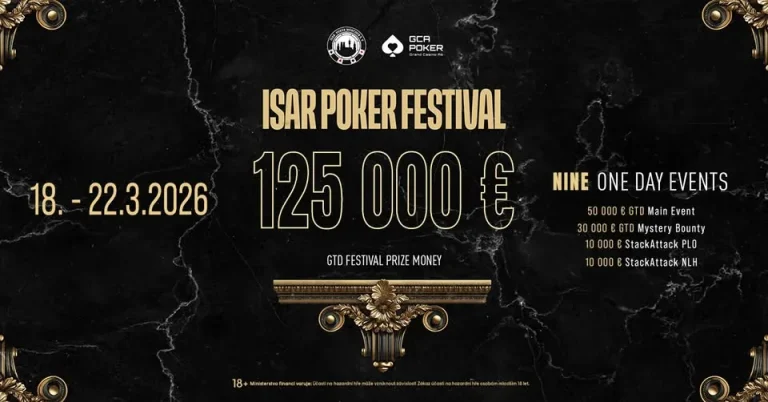Сдержанный старт Poker France Belgique Masters! Мартан лидирует в GCA!