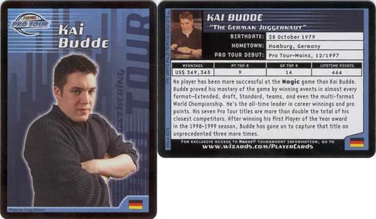 Kai Budde Pro Tour Playercard 2005