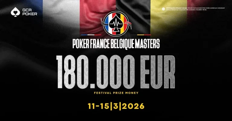 Сдержанный старт Poker France Belgique Masters! Мартан лидирует в GCA!