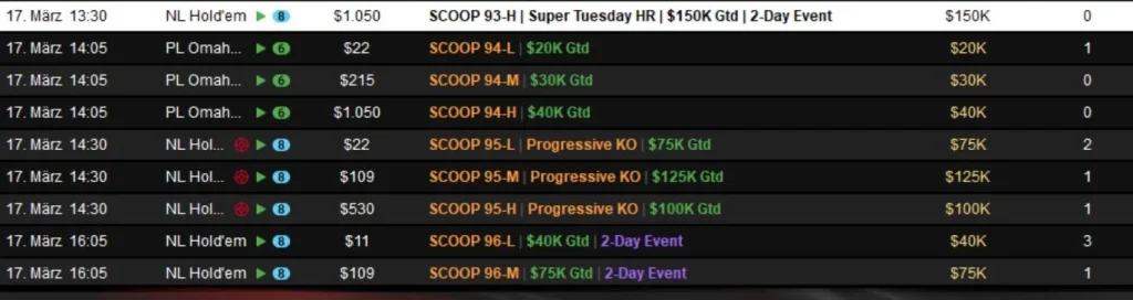 Бронза PLO для Оле Шемиона на SCOOP на PokerStars!
