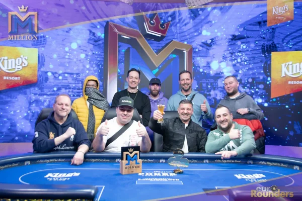 King’s Million – Финальный стол сформирован! „Harekrishna“ и Pichler преследуют чиплидера Tran!