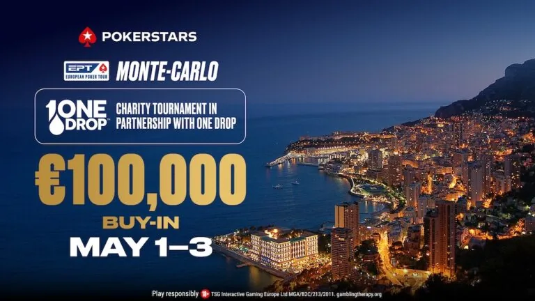 One Drop едет на EPT: благотворительный хайроллер за €100K!
