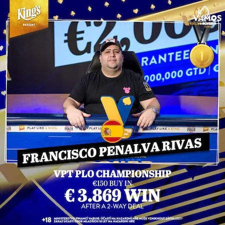 King’s: Rivas — чемпион VPT PLO после сделки в хедз-апе!