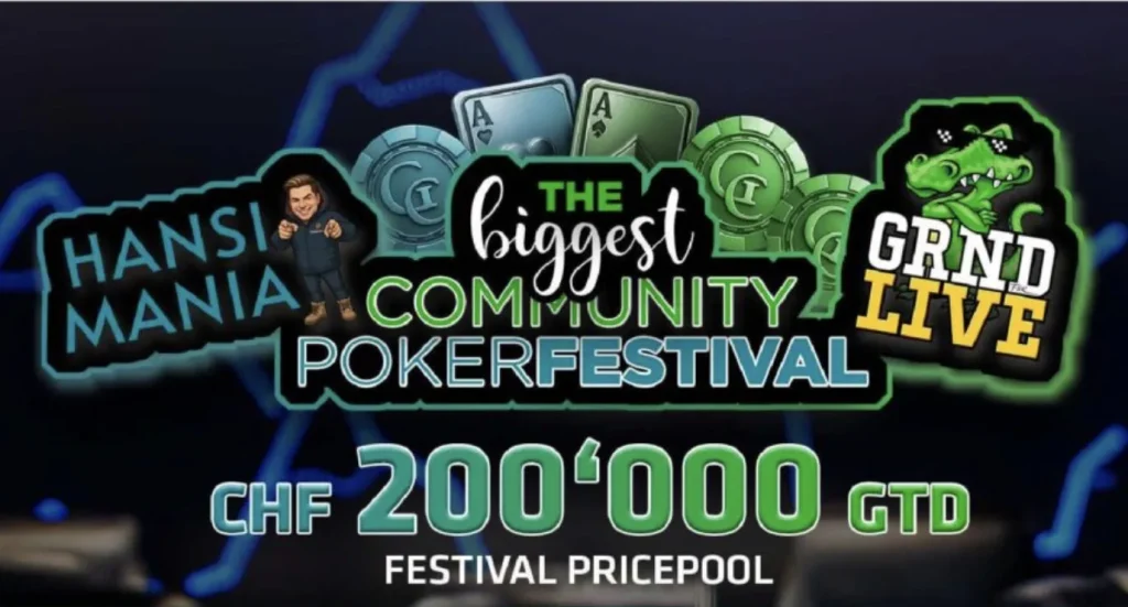 HansiMania + GRND Live The biggest Poker Community Poker Festival - HeyHansi Hansi Wurst xflixx Felix Schneiders