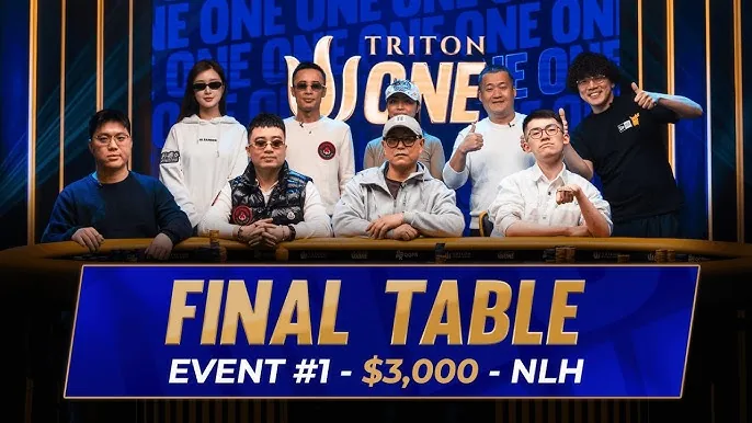 Triton One - USD 3000 QQPK Genesis - Final Table