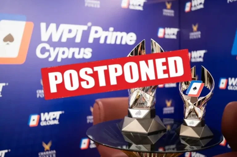 WPT Prime Кипр отменен из-за угрозы войны!