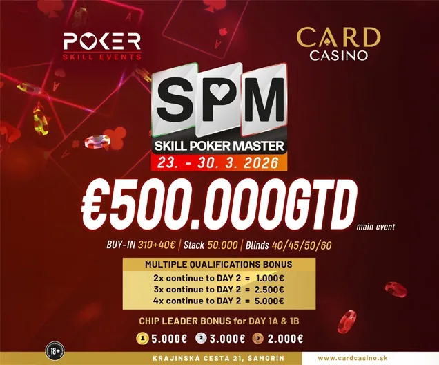 Skill Poker Master в CC SK продолжает свой путь к успеху!