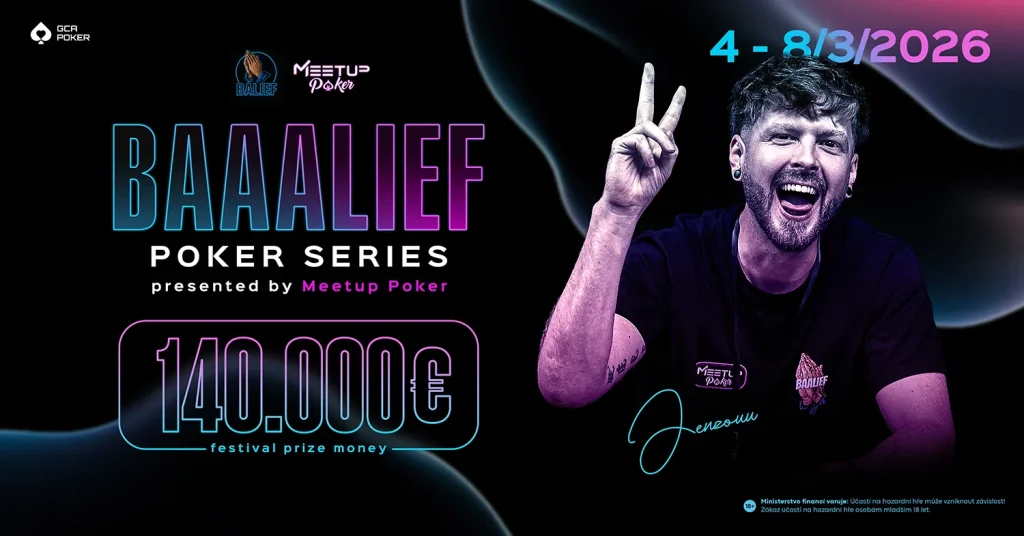 Жирная гарантия €140.000 на Baaalief Poker Series в GCA!