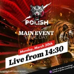 Понедельник, с 14:30 – Финал €165 Polish Poker Masters Mystery Bounty Main Event!