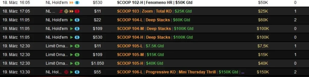 Бронза PLO для Оле Шемиона на SCOOP на PokerStars!