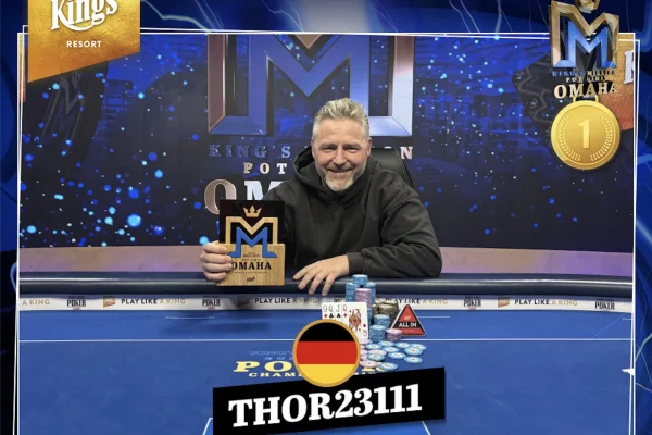 King’s Million PLO – «Thor2311» задает жару и финиширует с чиплидом!