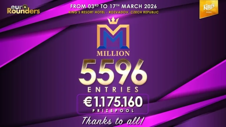 King’s Resort – 5.596 входов в Million Main Event; 90 игроков в Дне 3!