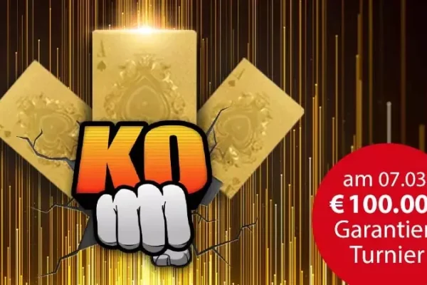 Гарантия €100.000 в KO-турнире на win2day!