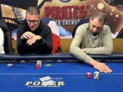 Covacio выигрывает €100.700 как глава сделки на четверых на Главном событии Pirates‘ Poker Treasure