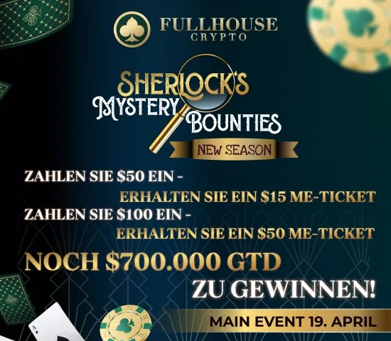 Sherlocks Mystery Bounties - FHC FullHouse Crypto Full House Crypto - DE