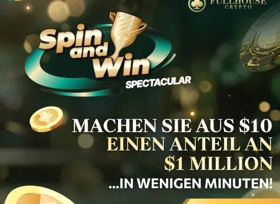 Full House Crypto Spring Spin: шанс на $1.000.000!