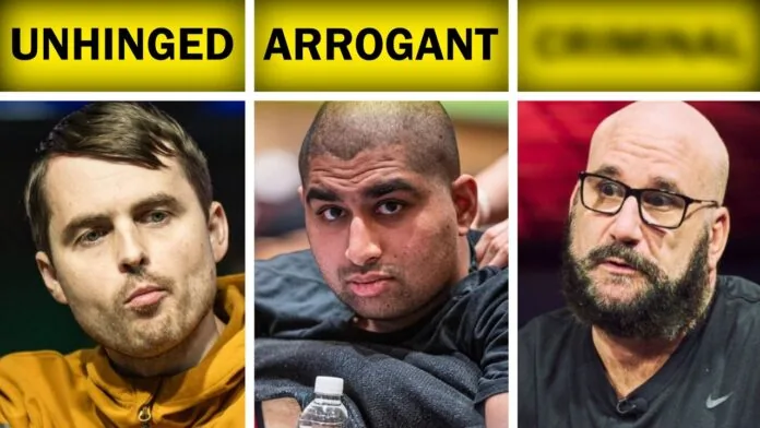 6 most hated poker players in poker history - Poker Pot YouTube Video - Die 6 meistgehassten Pokerspieler der Geschichte