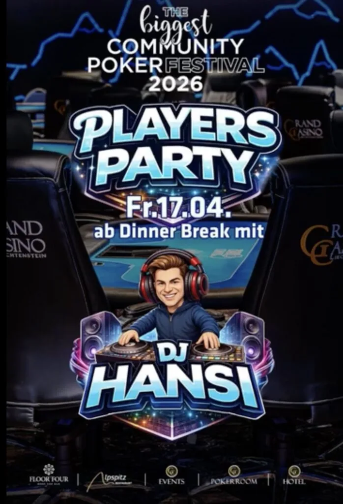 the biggest Community Poker Festival - 2026-04-17 - Players Party