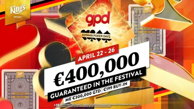Эксклюзивный розыгрыш HGP – выиграйте пакет German Poker Days стоимостью €369,99!