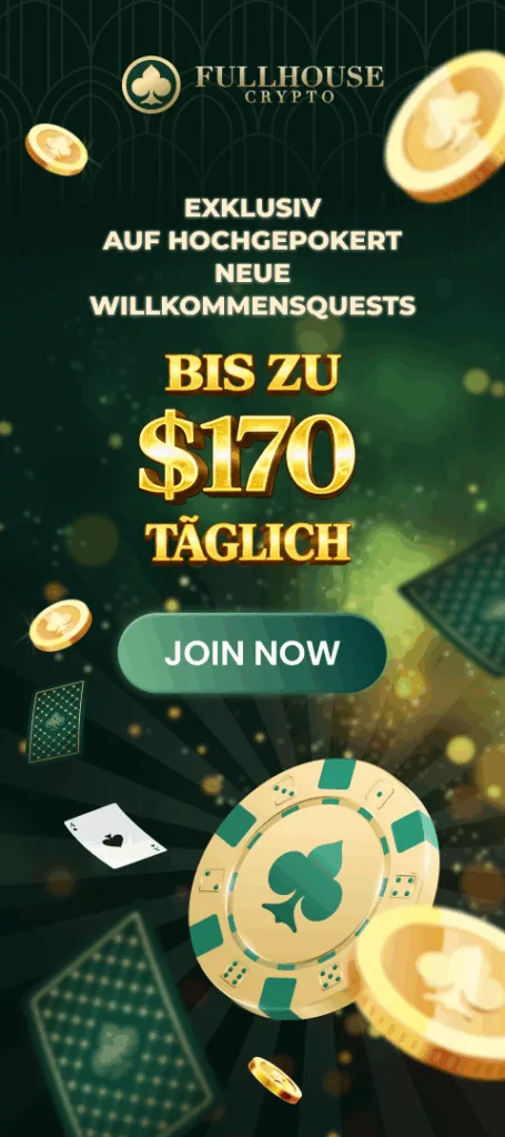 Эксклюзивно для HGP: ежедневные квесты в Full House Crypto запущены!