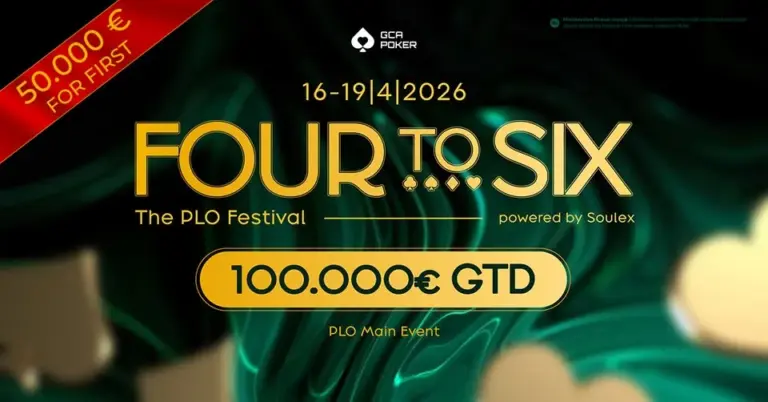 PLO-аларм на фестивале Four to Six в Grand Casino Asch!