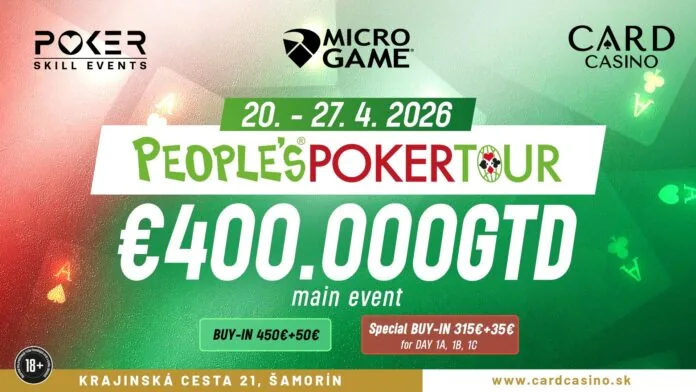 Card Casino SK – Ronshyn занимает общее лидерство в Peoples Poker Tour Main Event!