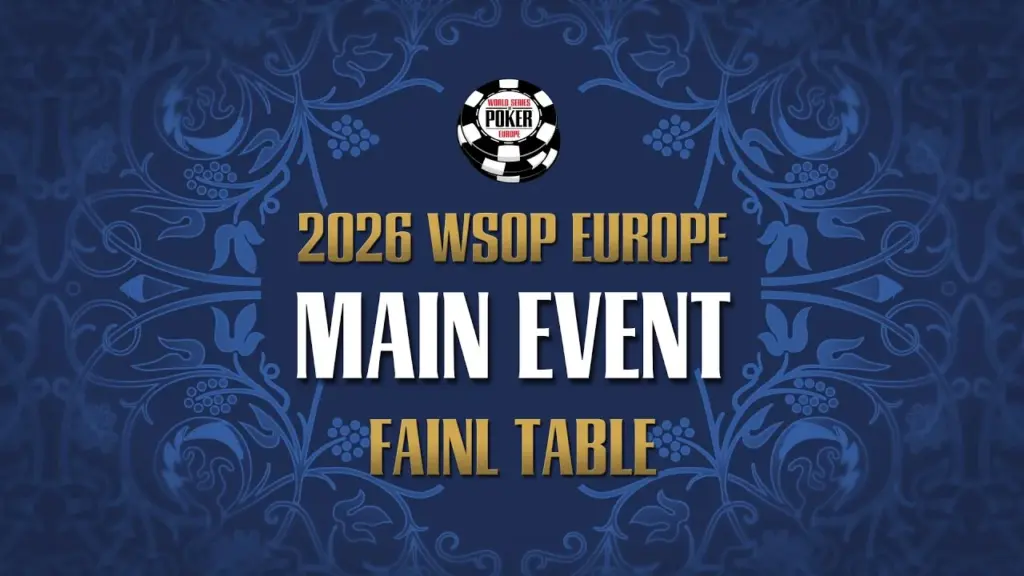 Пятница, с 13:00 – прямая трансляция финала €5.300 WSOP Europe Main Event!