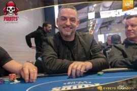 1D-Chipleader Mazouk преодолевает отметку в миллион в €1,5M gtd. Главном событии Pirates‘ Poker Treasure!