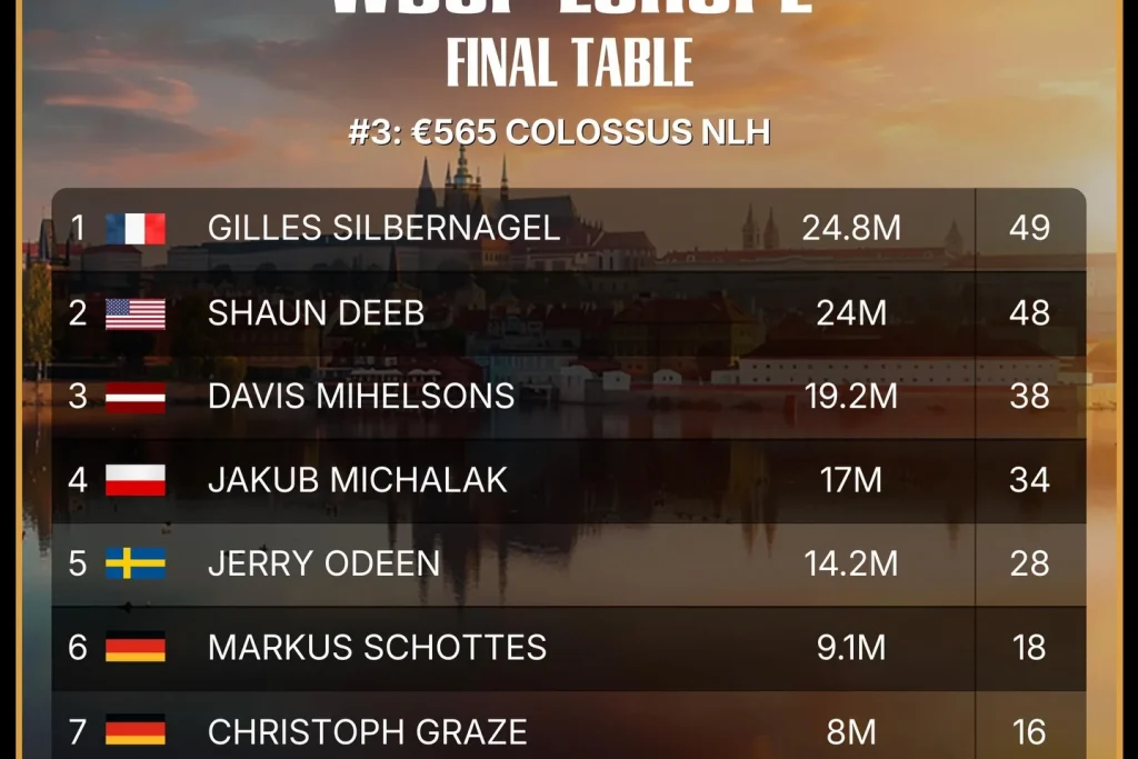WSOPE Event #1 & #3: Теума лишает Глейзера браслета, Диб на верном пути!