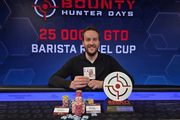 Martin Rauch триумфует на BHD PKO M.E. в Grand Casino Asch!
