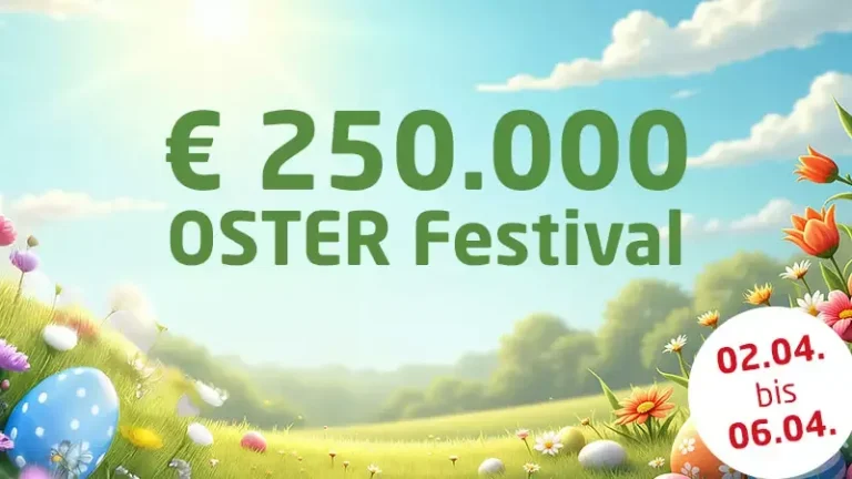 €250.000 гтд. на Пасхальном фестивале на win2day!