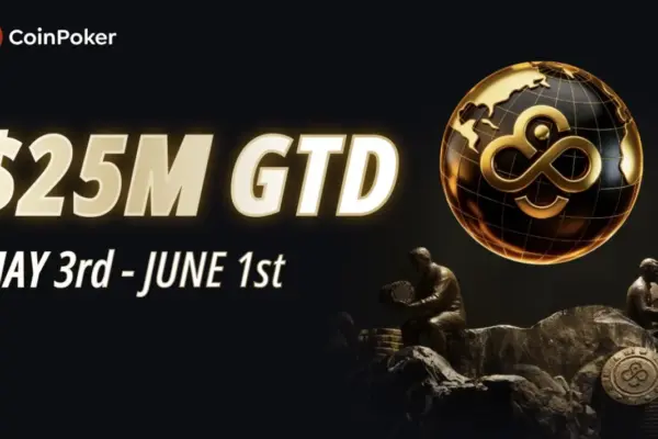$25 миллионов gtd. – С серией World Poker Masters CoinPoker выходит на новый уровень!