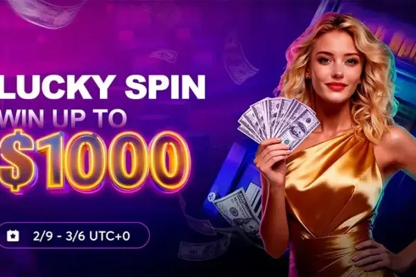 BCPoker крутит колесо – каждый день! Каждый день вращайте и выигрывайте до $1,000!