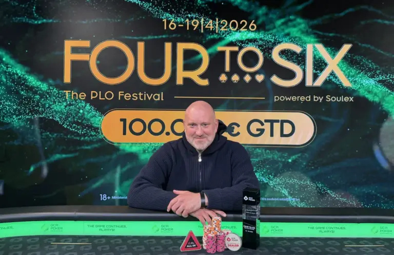 €50.000! «Two Gun Tommy» забирает на Four to Six PLO Main Event самый крупный индивидуальный выигрыш в истории GCA!