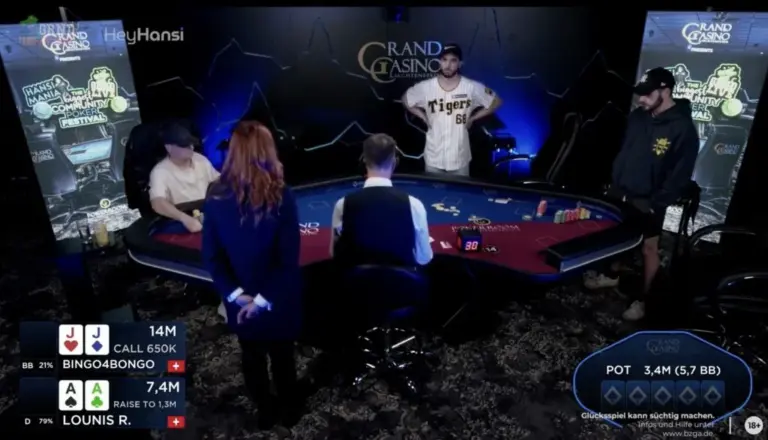 CPF Community Poker Festival Main Event - Bingo4Bongo, Lounis Rekibi, Alexander Weckerle